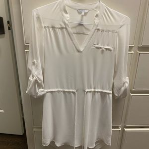 White dress
